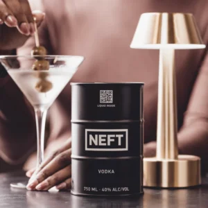 Neft Vodka 750ml (black) - 12 Barrels (1 Case) - Image 3